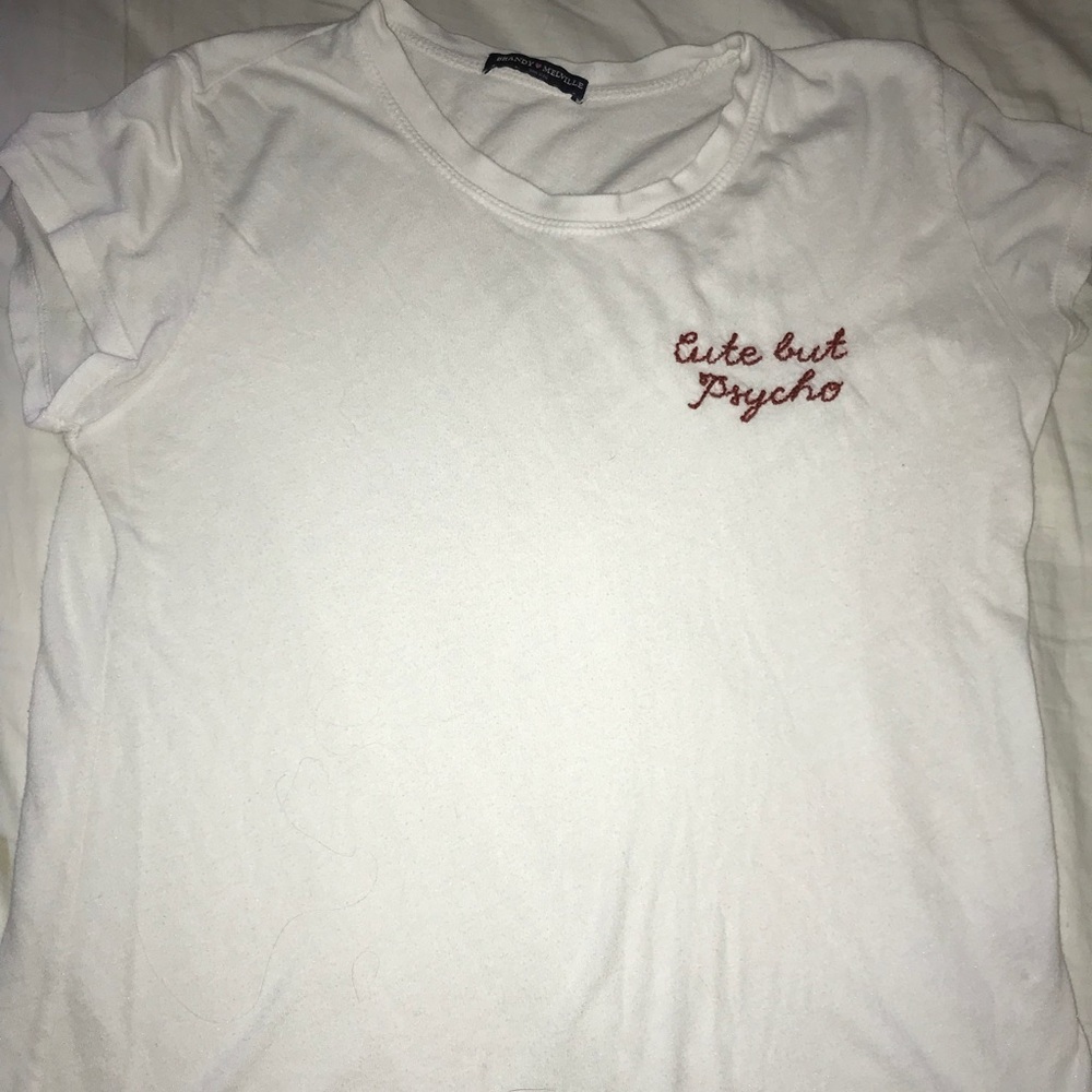 Brandy Melville “Cute but psycho” Tee